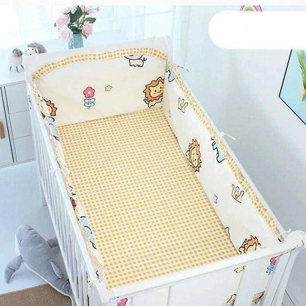 Newborn's Comfy Cotton Crib Bedding Collection - 5-Piece Bundle for Peaceful Sleep