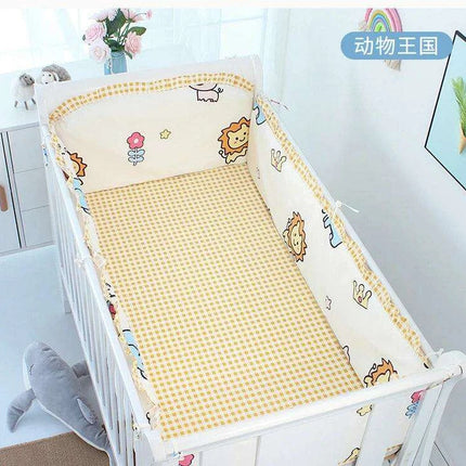 Snug Cotton Nursery Bedding Bundle with Bumpers and Sheet | Assorted Sizes & Shades