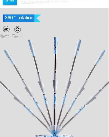 Effortless Clean-Up: The Ultimate Lazy-Squeeze Mop for Quick Household Chores