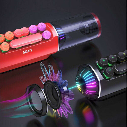 Gaming Audio Revolution Speaker with Bluetooth 5.0, RGB Illumination, and Deep Bass