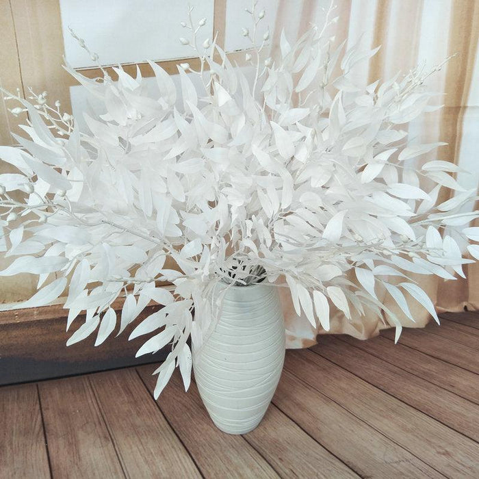 Willow Elegance: Luxurious Jungle-Themed Artificial Bouquet