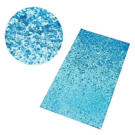 Glamorous Chunky Glitter Faux Leather Sheets - Ultimate DIY Crafting Material