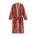 Cozy Double-Sided Flannel Bathrobe for Men and Couples