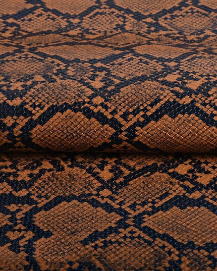 Snake Print PU Leather - Luxurious Crafting Sheet
