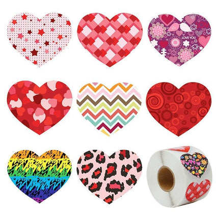 Romantic Heart Sticker Collection