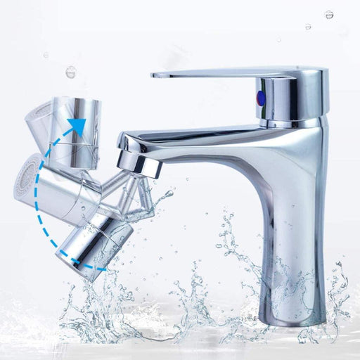 360-Degree Swiveling Splash Filter Faucet - Simplify Your Everyday Tasks