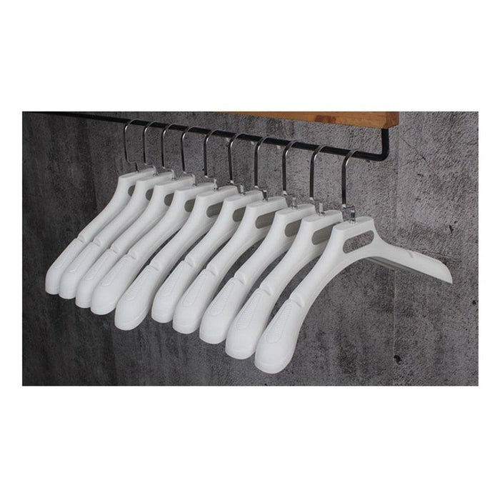 Wide and Durable Premium Plastic Suit Hangers