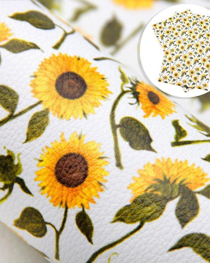 Christmas Blossom Synthetic Leather Craft Sheets - Craft Your Holiday Magic!