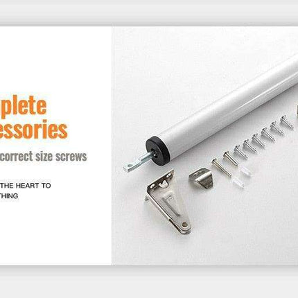 Pneumatic Automatic Door Closer - Adjustable, Silent, and Durable Aluminum Design