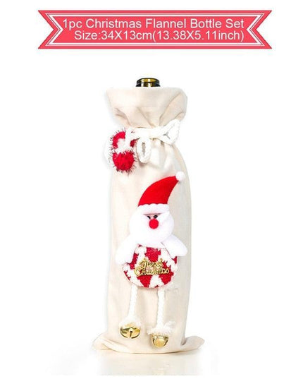 Holiday Cheer Wine Bottle Dress: Celebrate in Festive Elegance