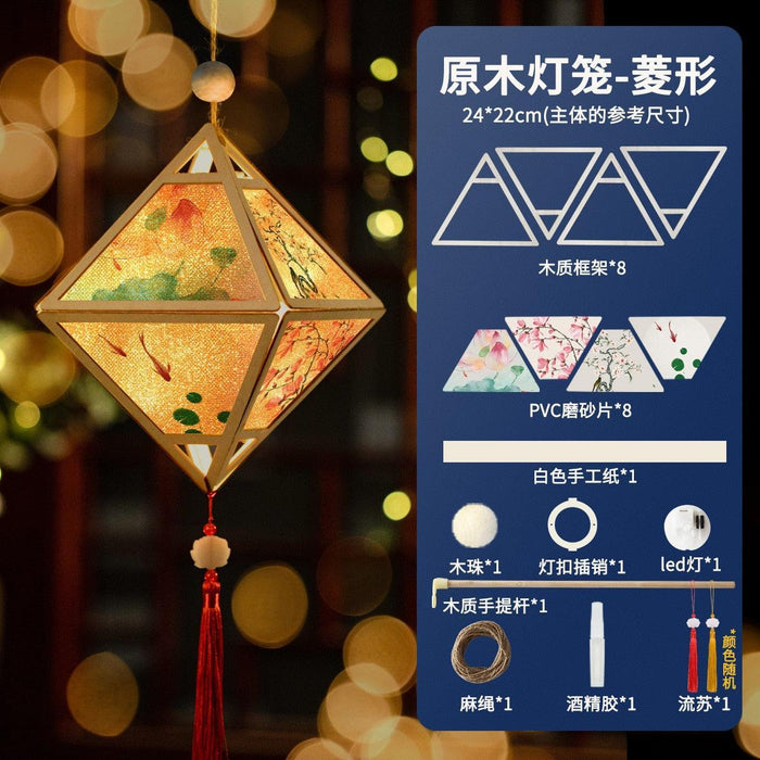 Creative Mid-Autumn Lantern Craft Kit for Kids - Fun DIY Activity for Festive Celebrations