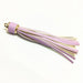 Vibrant 5-Piece Faux Leather Tassel Fringe Set for Creative Jewelry and Craft Projects