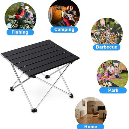Portable Ultralight Aluminum Camping Table for Adventurers