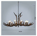 Majestic Handcrafted Deer Antler Resin Lighting Fixture - Timeless Luxury