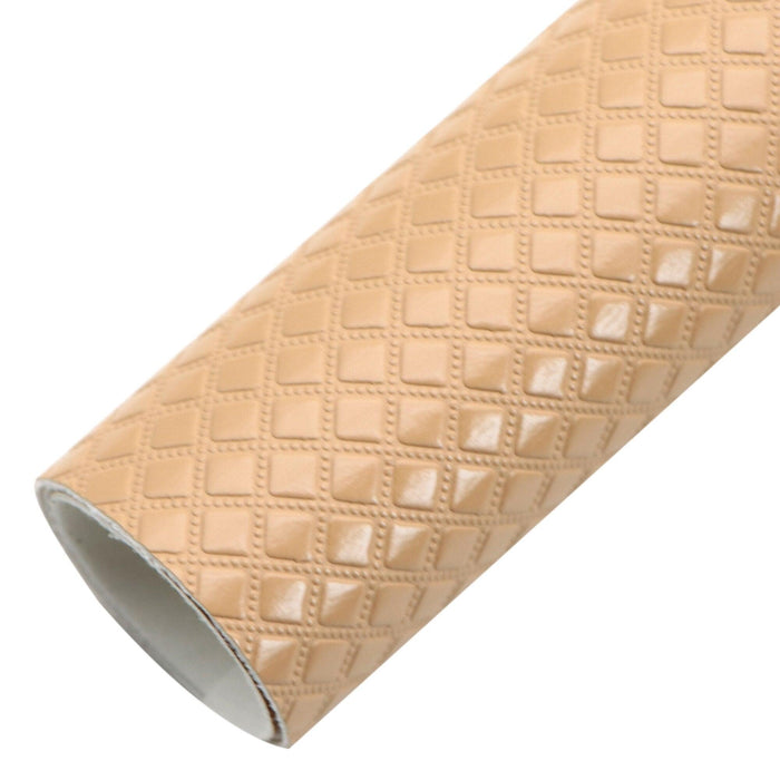 Bump Texture Embossed Faux Leather Crafting Fabric – 20x33cm Versatile Craft Material