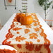Maple Leaf Lace Table Runner - Enhance Your Dining Experience with a Touch of Fall Elegance