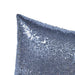 Yellow Sparkling Sequin Decorative Pillow Sham