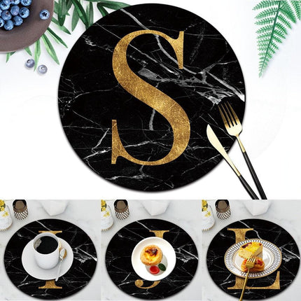 Personalized Monogram Coasters for Sophisticated Table Settings