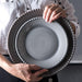 European Ceramic Plate Set for Elegant Dining Experience