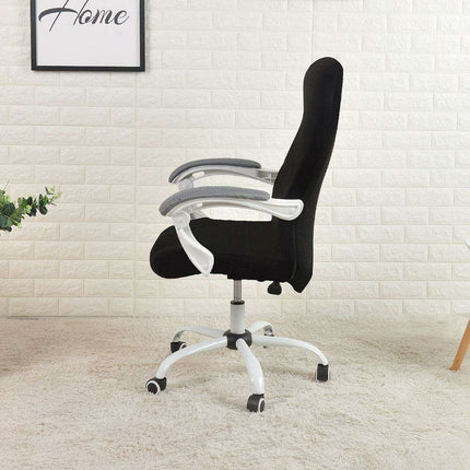 Stylish Jacquard Slipcover for Water-Resistant Office Chairs - Perfect for Home and Office