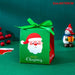 Christmas Cheer: Santa's Whimsical Candy Cottage Décor and Gift Box Set