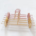 Elegant Rose Gold/Golden Aluminum Alloy Hangers with Clips for Heavy-Duty Wardrobe Organization