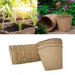 Sustainable Seedling Growth Kit: All-Natural Peat Pots for Eco-Friendly Gardening