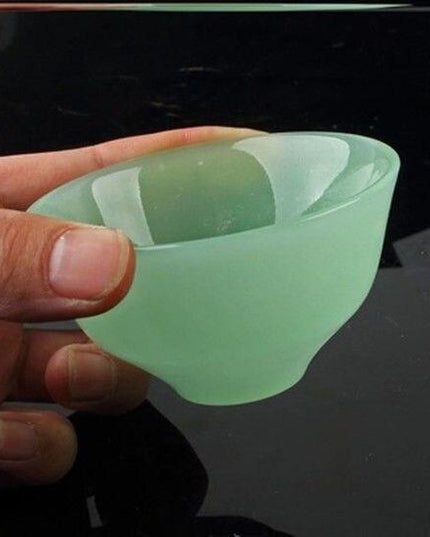 Jade Serenity Tea Infusion Set - Luxurious Single Cup Collection for Tailored Enjoyment