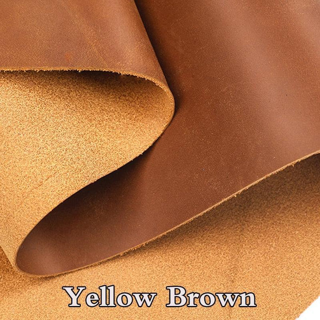 Enchanted Dark Orange Witchcraft Faux Leather Crafting Sheet - 2mm: Ignite Your Creative Spell