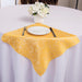 Elegant Set of 10 Handkerchief Linen Napkins with 48cm Size - Ideal for Upscale Dining and Special Occasions