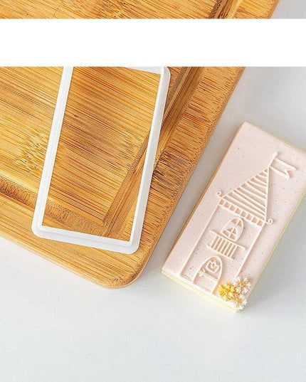 Whimsical Princess Castle Cookie Press Set