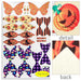 Halloween Themed DIY Craft Kit with Cartoon Style Leather Sheets