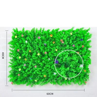 Lush Faux Greenery Panel for Interior and Exterior Decoration