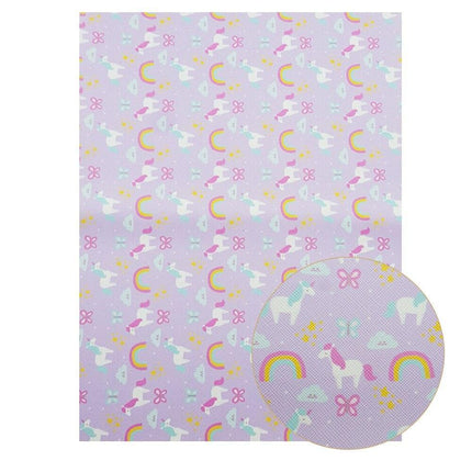 Magical Unicorn and Flamingo Leather Crafting Set