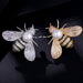 Chic Women's Crystal Bee Brooch: A Touch of Elegance