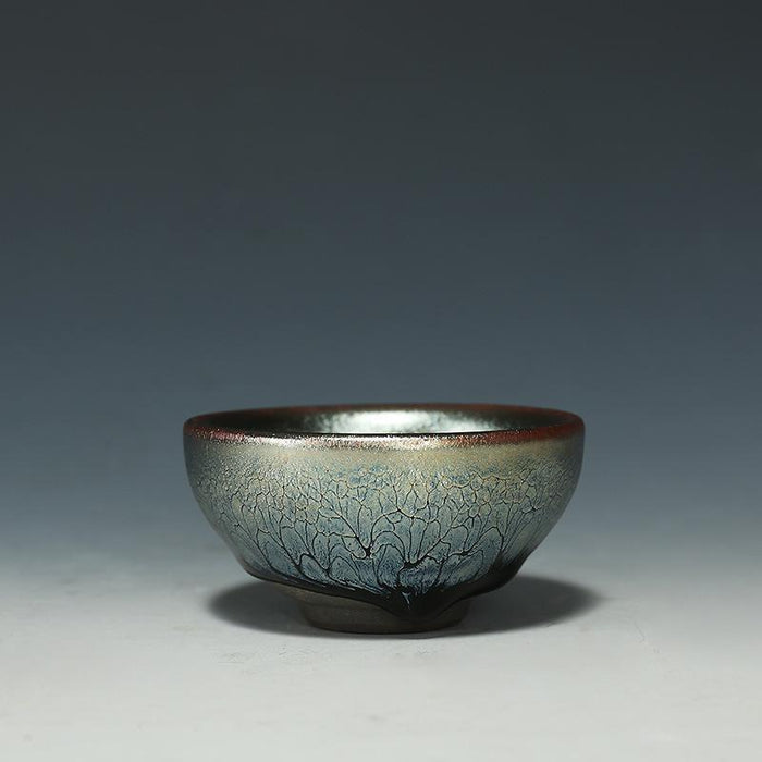 Elegant Porcelain Tea Set with Japanese/Chinese Ceramic Cups