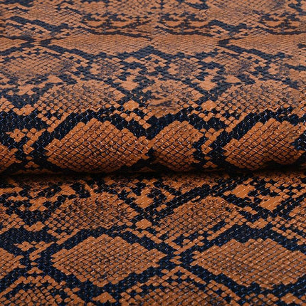 Snake Print PU Leather - Luxurious Crafting Sheet