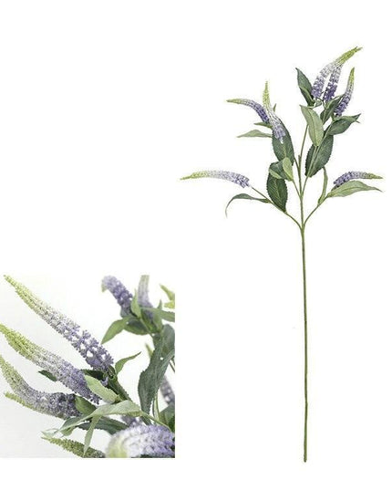 Elegant Sage Grass Faux Floral Arrangement - Set of 5 Realistic Stems