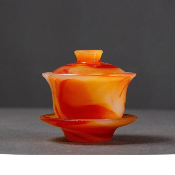 Tranquil Jade Porcelain Serenity Tea Set: Artisan Kung Fu Collection