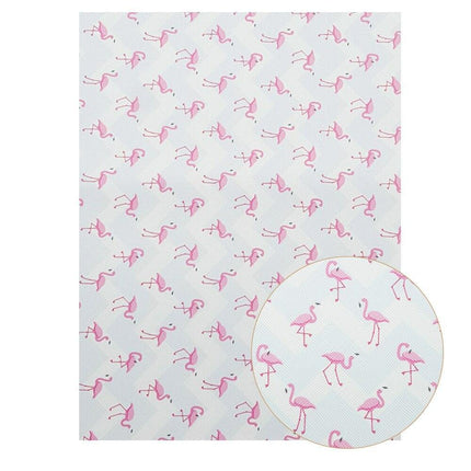 Magical Unicorn and Flamingo Leather Crafting Set