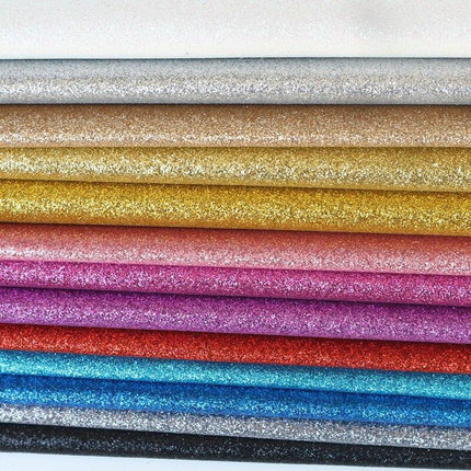 Sparkling Iridescent PU Leather A4 Crafting Sheets