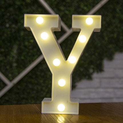 Luxurious Illuminated Alphabet Lights for Elegant Decor