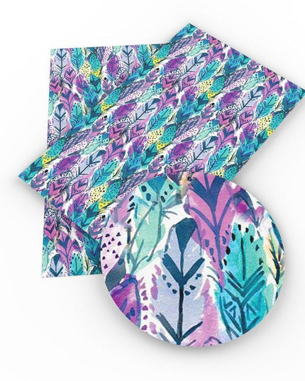 Floral Fantasy: Luxurious Synthetic Leather for Inspired Crafting