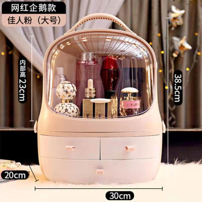 Organizer for Makeup Drawers and Jewelry Storage Box with Spacious Compartment