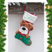 Festive Christmas Stocking Candy Gift Bag Ornaments - Creative DIY Decor for Home Parties