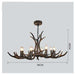 Majestic Handcrafted Deer Antler Resin Lighting Fixture - Timeless Luxury