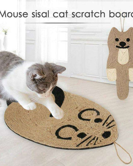 Engaging Sisal Scratching Mat for Energetic Kittens
