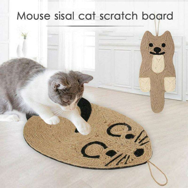 Engaging Sisal Scratching Mat for Energetic Kittens