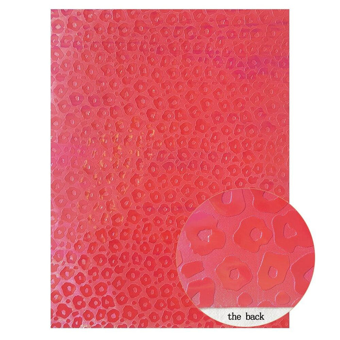 Leopard Print Vinyl Crafting Sheets - DIY Kit with Multiple Colors, 22*30CM