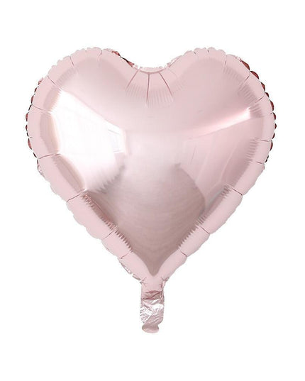 Rose Gold Heart-Shaped Foil Balloon Collection - Ideal for Every Celebration